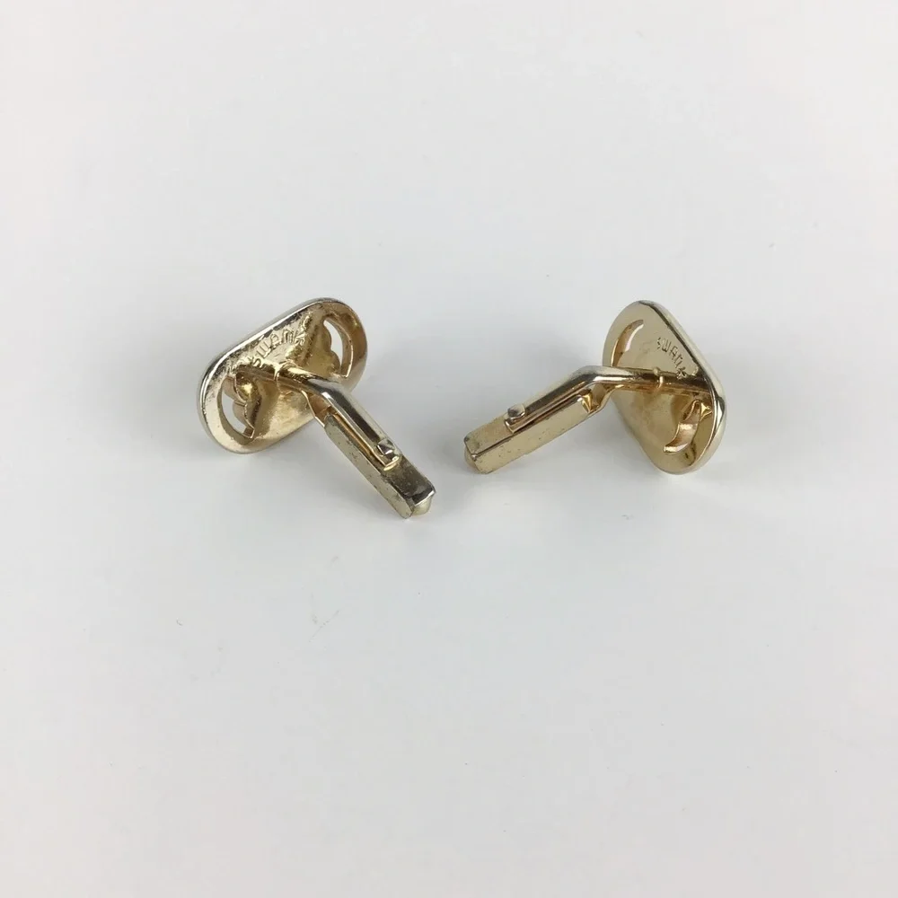 Vintage Swank Gold Cuff Links